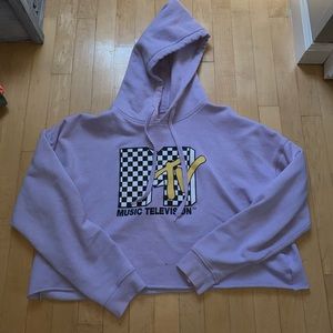MTV Cropped Sweatshirt